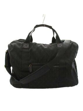 Gucci Boston Bag 2-Way GG Canvas Black YT